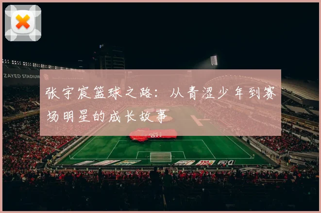 张宇宸篮球之路：从青涩少年到赛场明星的成长故事